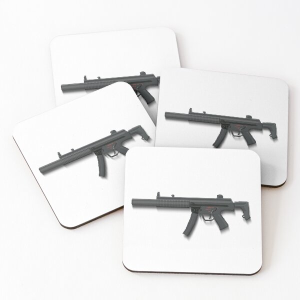 Item preview, Sub Machine gun Digital pixel art designed and sold by digitalknight.