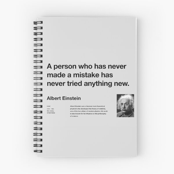 Item preview, Motivational Albert Einstein Quote designed and sold by kylewords00.
