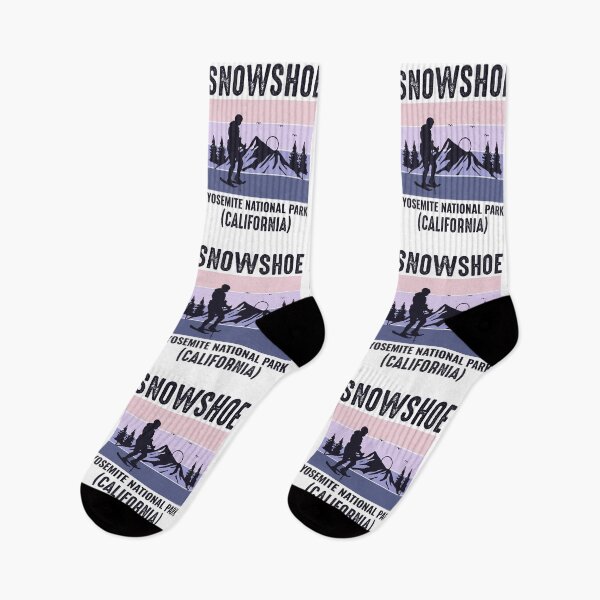 Item preview, Snowshoe Hiking Winter Snow California State designed and sold by TastefulTees.