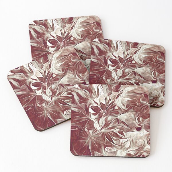 Item preview, Maroon Botanicals designed and sold by fatenanwar.