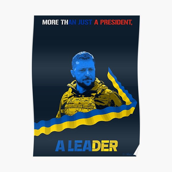 Zelenskyy Leader Poster