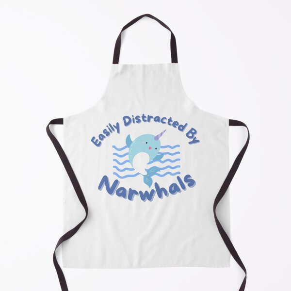 Item preview, Easily Distracted By Narwhals designed and sold by player-502.