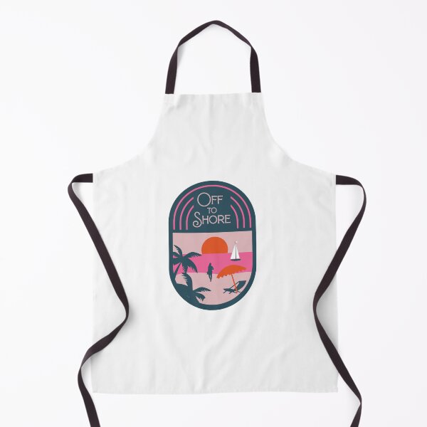 Item preview, Off To Shore Retro Design designed and sold by TrippyPosters.