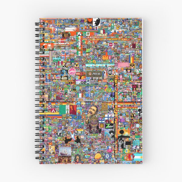 Item preview, 2022 Reddit's r/Place in glorious resolution! designed and sold by PartTimeLogic.