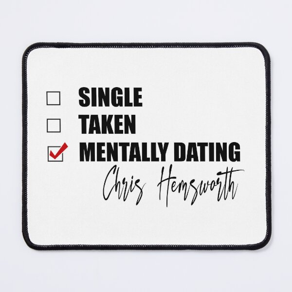 Item preview, Mentally Dating Chris Hemsworth designed and sold by Bend-The-Trendd.