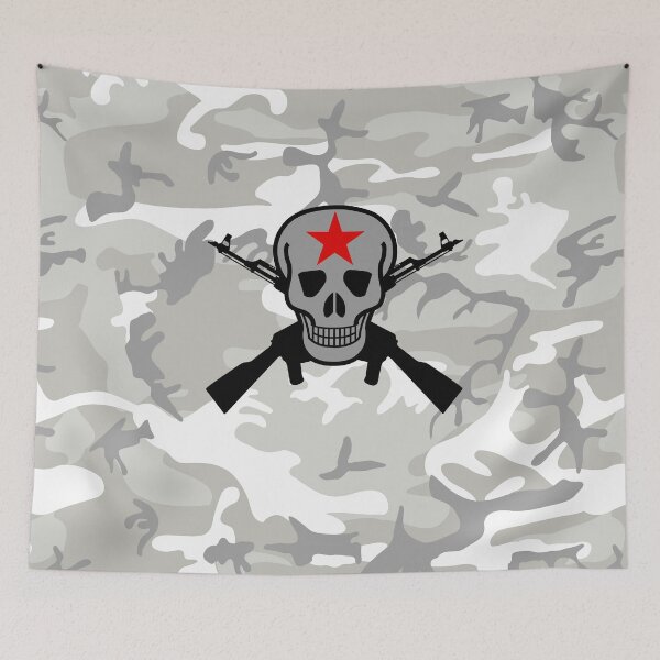 Item preview, Skull Army - Light gray designed and sold by uphome.