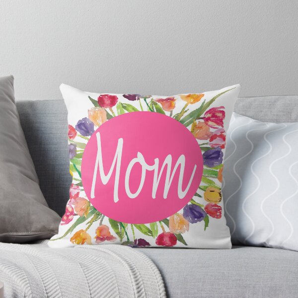 Item preview, Mom in tulips wreath: Mother's Day designed and sold by Becky Hunter.