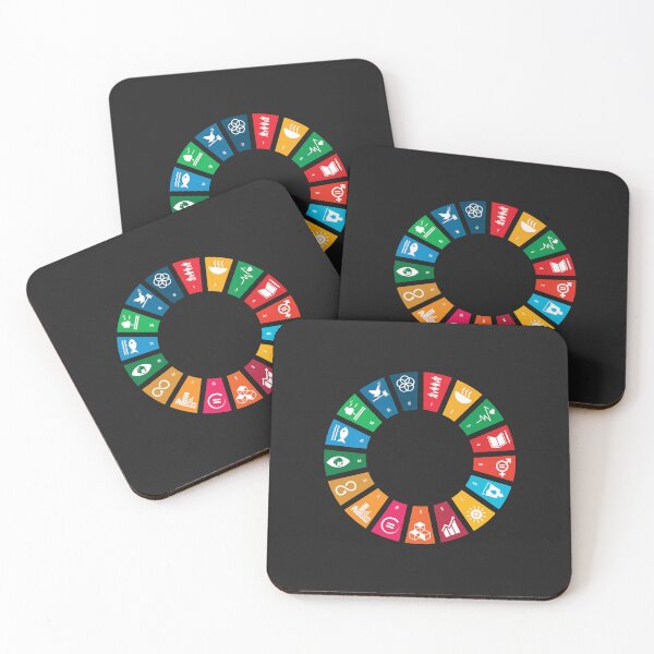 Item preview, UN SDGs  UN Global Goals Logo  United Nations Sustainable Development Goals 2030 Sticker Copy designed and sold by DahlilaJo.