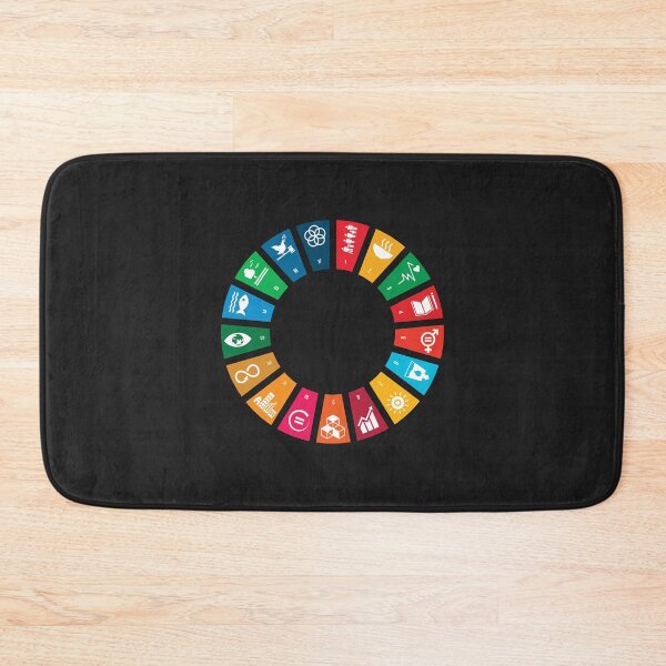 Item preview, UN SDGs  UN Global Goals Logo  United Nations Sustainable Development Goals 2030 Sticker Copy designed and sold by DahlilaJo.