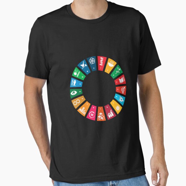 Item preview, UN SDGs  UN Global Goals Logo  United Nations Sustainable Development Goals 2030 Sticker Copy designed and sold by DahlilaJo.