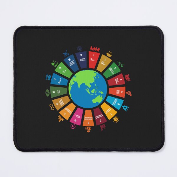 Item preview, UN SDGs  UN Global Goals Logo  United Nations Sustainable Development Goals 2030 Sticker designed and sold by DahlilaJo.
