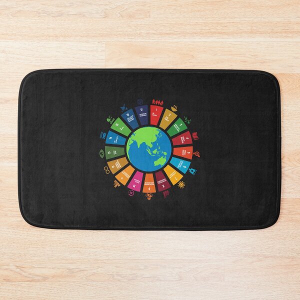 Item preview, UN SDGs  UN Global Goals Logo  United Nations Sustainable Development Goals 2030 Sticker designed and sold by DahlilaJo.