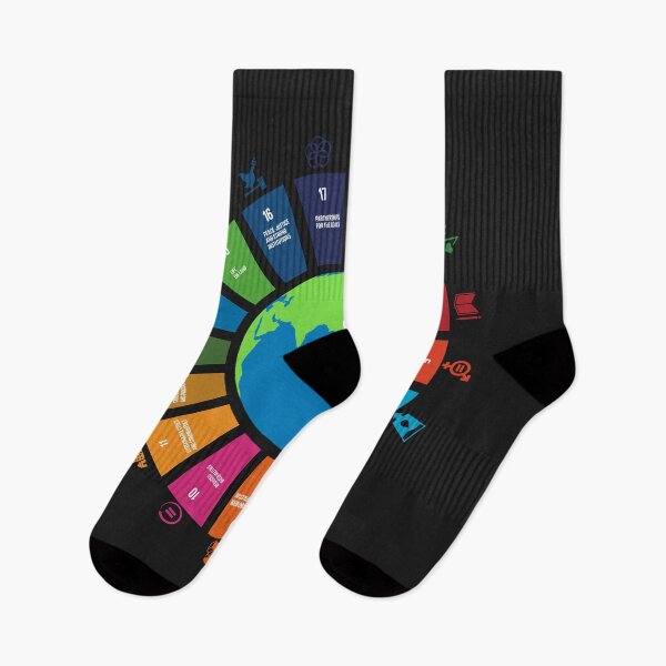 Item preview, UN SDGs  UN Global Goals Logo  United Nations Sustainable Development Goals 2030 Sticker designed and sold by DahlilaJo.