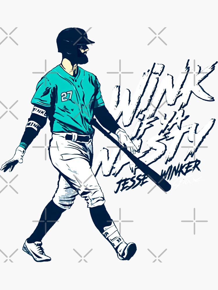 Official Jesse Winker Seattle Mariners Jersey, Jesse Winker Shirts, Mariners  Apparel, Jesse Winker Gear