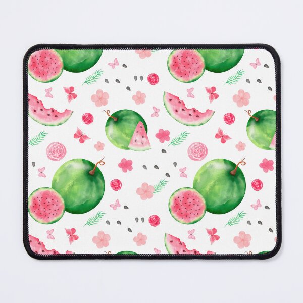 Item preview, Watermelon seamless patterns, summer, butterfly, juicy watermelon, lollipop, watermelon ice cream. designed and sold by AnaGuziiArt.