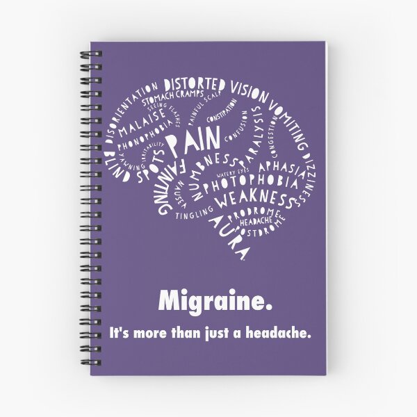 Item preview, Migraine Brain designed and sold by BreatheMia.