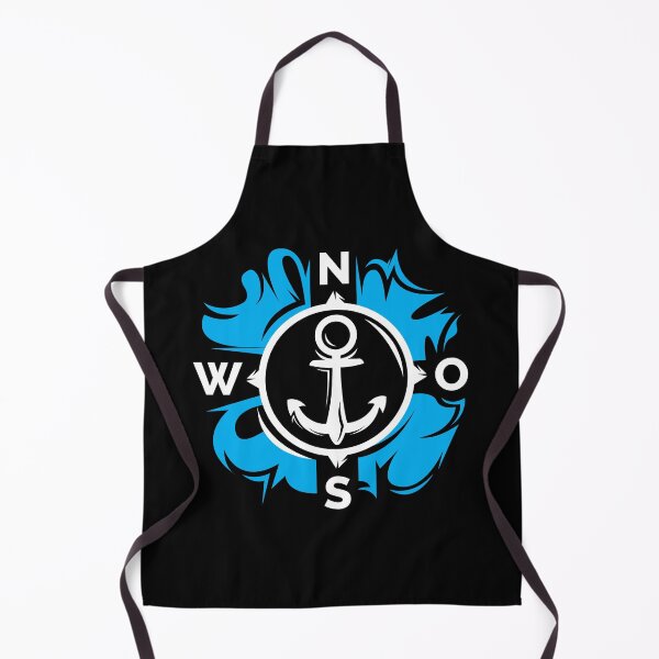 Item preview, Compass illustration north east south west lake - old ship designed and sold by AndreMi.