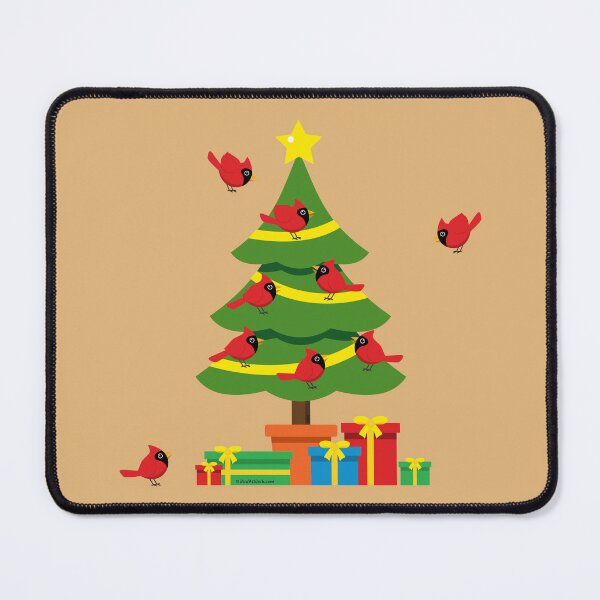 Item preview, Red Cardinals Christmas Is Merrier When Spent Together designed and sold by BirdAtWork.