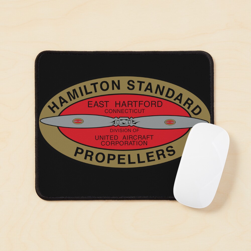 Hamilton Standard Logo Reproduction Sticker For Sale By Warbirdwear Redbubble 