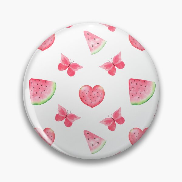 Item preview, Watermelon seamless patterns, summer, butterfly, juicy watermelon, lollipop, watermelon ice cream. designed and sold by AnaGuziiArt.