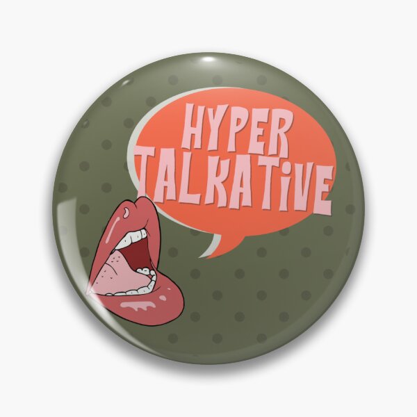 Item preview, Hyper Talkative Logo designed and sold by HyperTalkative.