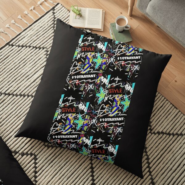 Style 10 Black Floor Pillow