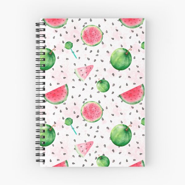 Item preview, Watermelon seamless patterns, summer, butterfly, juicy watermelon, lollipop, watermelon ice cream. designed and sold by AnaGuziiArt.
