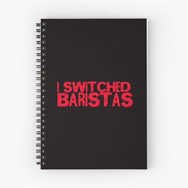 Item preview, Quote I Switched Baristas  designed and sold by Raju-Creative.