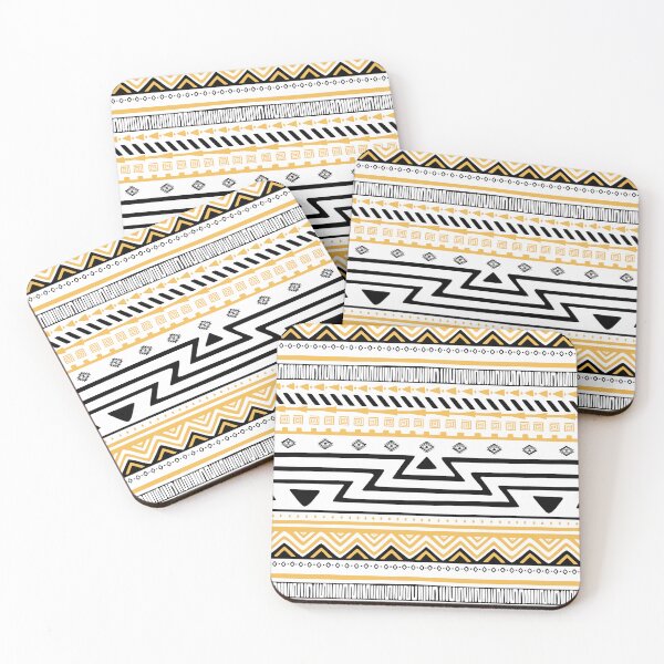 Item preview, Aztec Pattern Cadmium - Large designed and sold by kernowerno.
