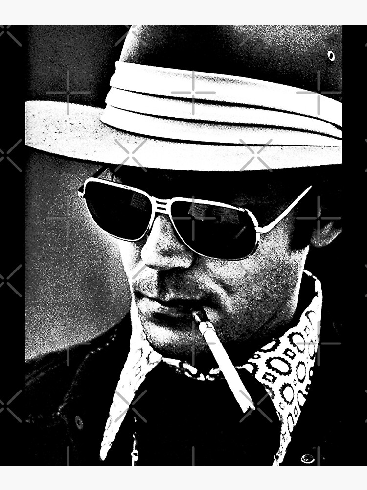 Discover The Hunter S Thompson Mystery Revealed Canvas