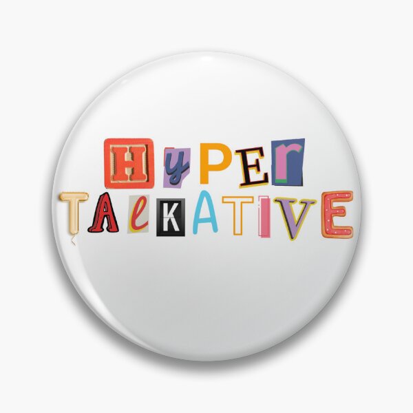Item preview, Hyper Talkative Scrapbook Logo designed and sold by HyperTalkative.