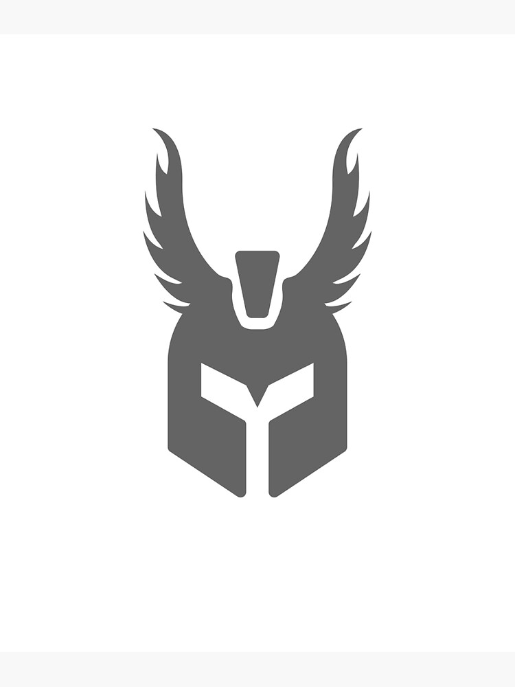 "Winged helmet" Poster by czajunn Redbubble