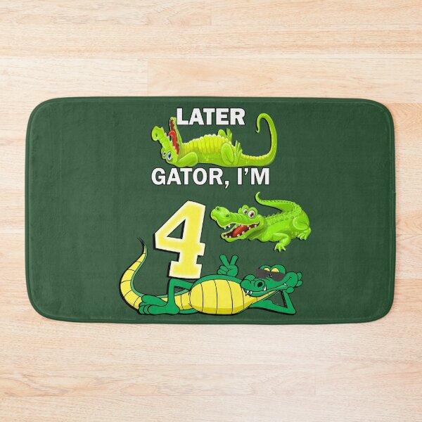 Item preview, Birthday Four Year Old Later Gator I'm 4 designed and sold by Cute & Sassy Custom Gifting Boutiques.
