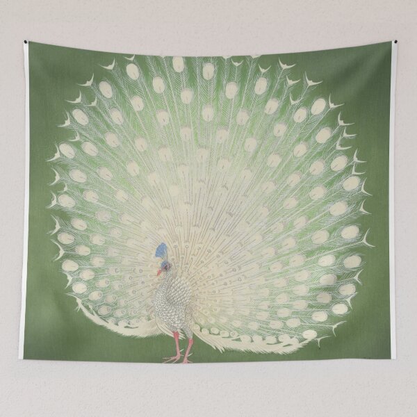 Item preview, Vintage White Peacock designed and sold by IliaLobell.