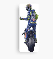 Valentino Rossi, moto gp Canvas Print