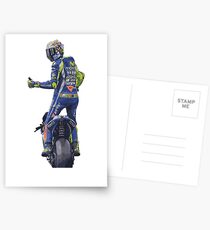 Valentino Rossi, moto gp Postcards