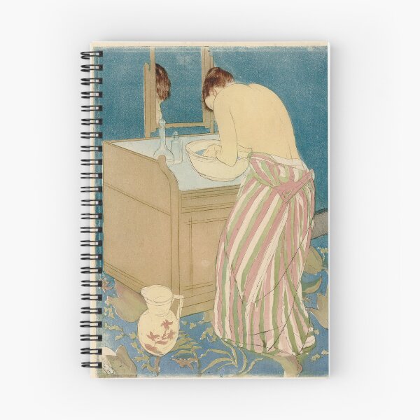 Item preview, Woman Bathing - Mary Cassatt - Vintage Art designed and sold by RickE.