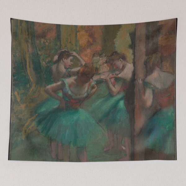 Item preview, Yellow Dancers (In the Wings) - Edgar Degas - Vintage Art designed and sold by RickE.