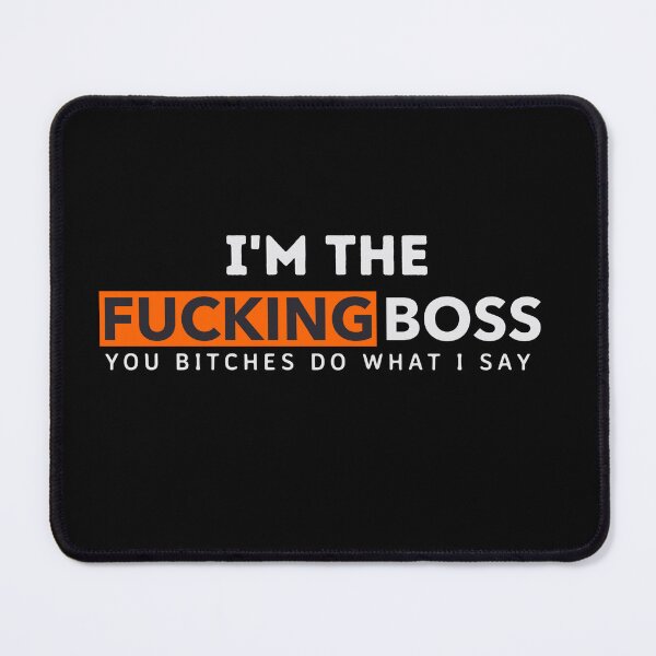 Item preview, Assertive Boss Humour designed and sold by Thunderklart.