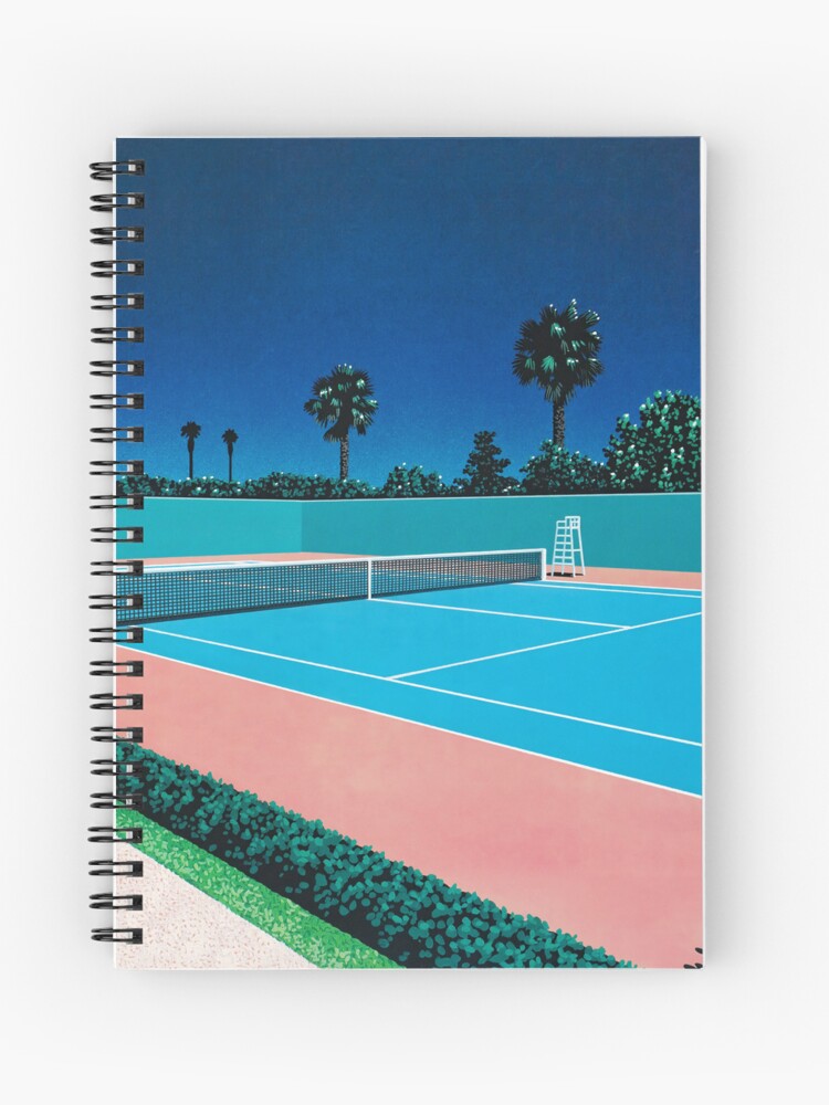 Tennis Court by Hiroshi Nagai
