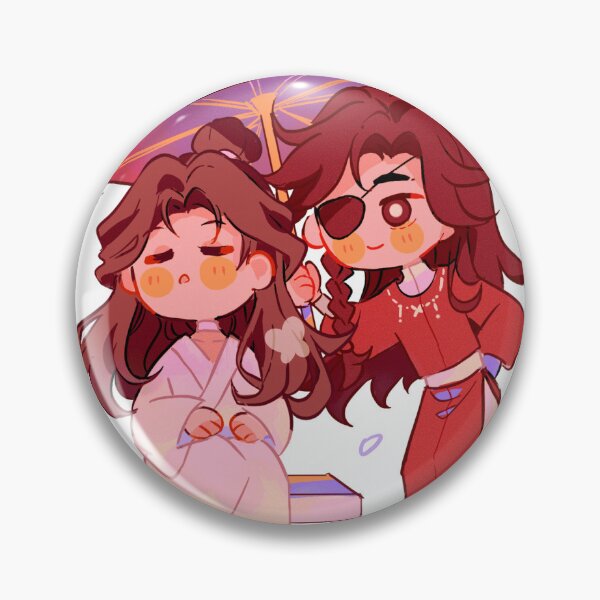 Item preview, sleeping xie lian and hua cheng giving his umbrella designed and sold by Mylunechi-shop.