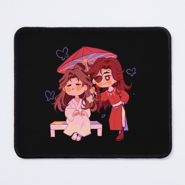 Item preview, sleeping xie lian and hua cheng giving his umbrella designed and sold by Mylunechi-shop.