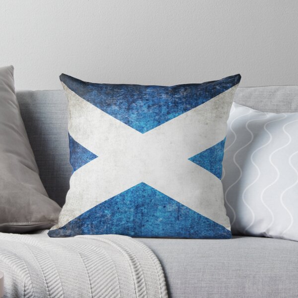 Vintage Schottland Flagge Dekokissen