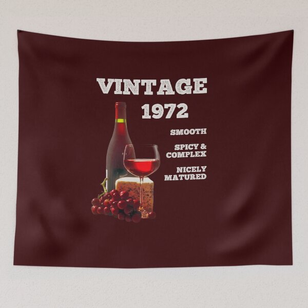 Item preview, VINTAGE 1972 50th BIRTHDAY  WINE LOVER designed and sold by Danicus666.