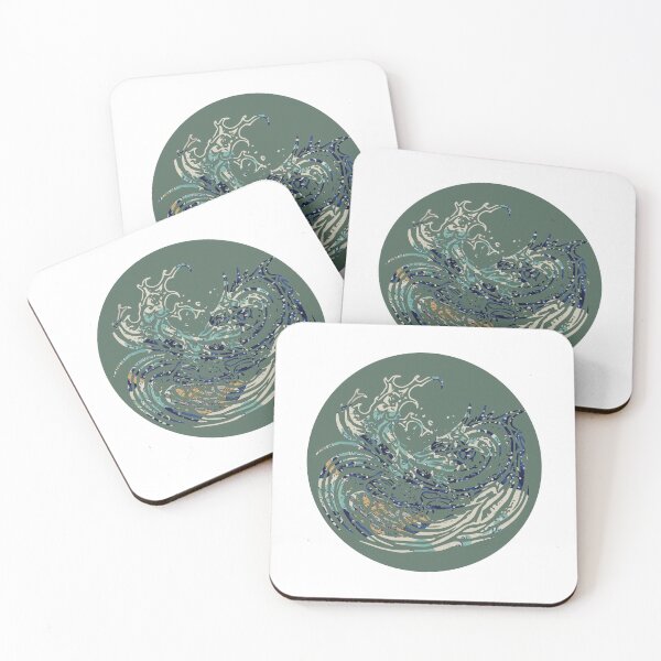 Item preview, stylish japanese Sea dragon  designed and sold by Meta-Prints.