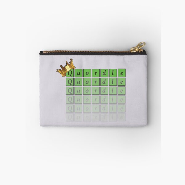Item preview, King of Quordle - Crossword Grid Puzzle designed and sold by GnuArt.