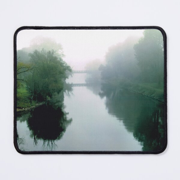 Item preview, River Bridge in the Mist designed and sold by Melissa J Barrett.