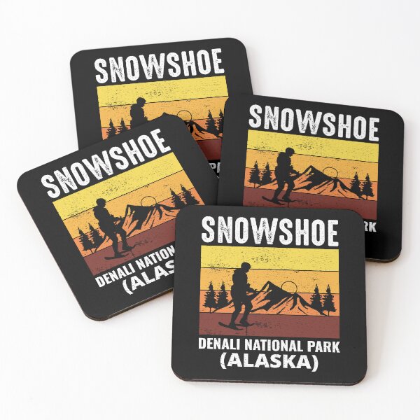 Item preview, Vintage Retro Snowshoe Hiking Lover Winter Alaska designed and sold by TastefulTees.