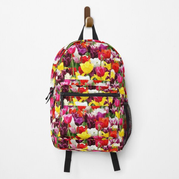 Item preview, Tulip flowers background- Colorful Floral patterns  designed and sold by BestUncommonTee.