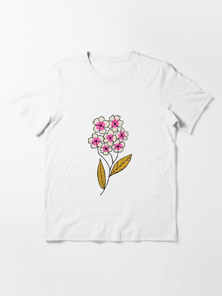 Off white t shirt clearance flower